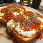 air fryer pizza toast recipe deliciously crispy