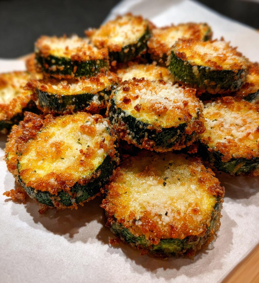 air fryer zucchini crispy healthy recipe - detail 1