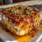 caramelized feta with chili honey irresistible easy appetizer