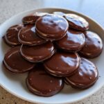 chocolate mint cream cheese buttons recipe