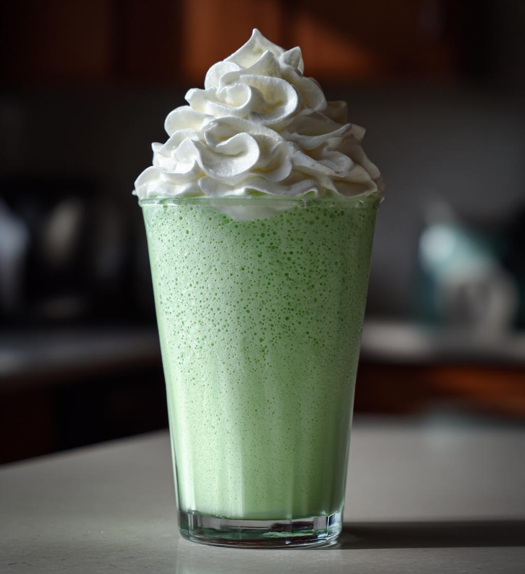 copycat shamrock shake recipe - detail 1