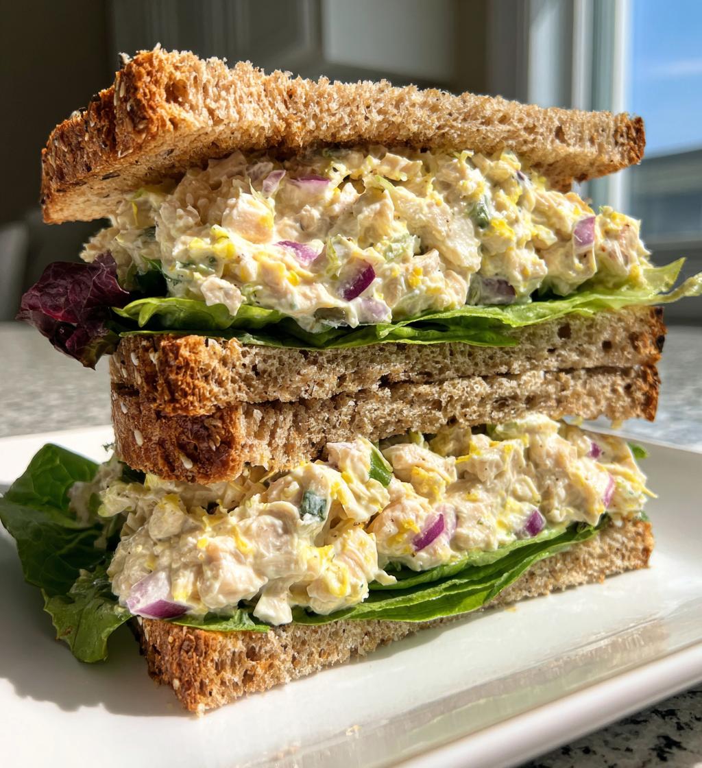 cottage cheese chicken salad sandwich recipe