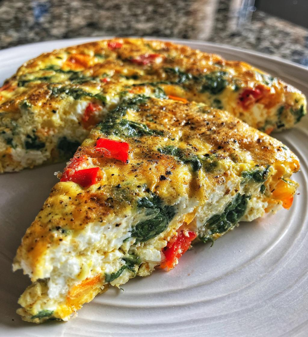 cottage cheese frittata easy breakfast recipe