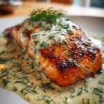 creamy lemon dill salmon recipe