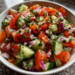 cucumber tomato salad refreshing recipe