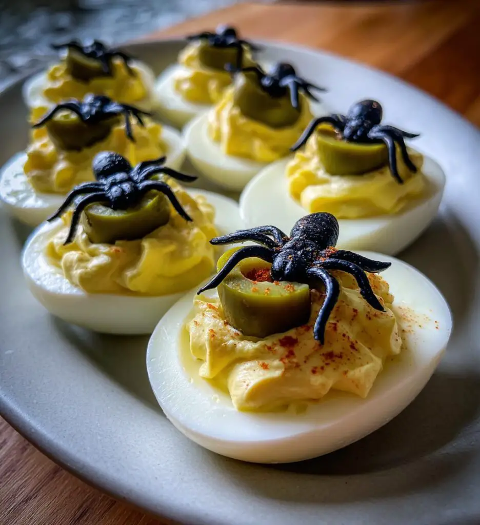 halloween deviled eggs recipe