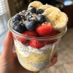 high protein chia seed pudding greek yogurt recipe