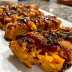 honey chili smashed sweet potatoes recipe