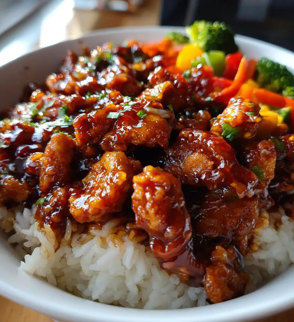 hot honey chicken bowl recipe