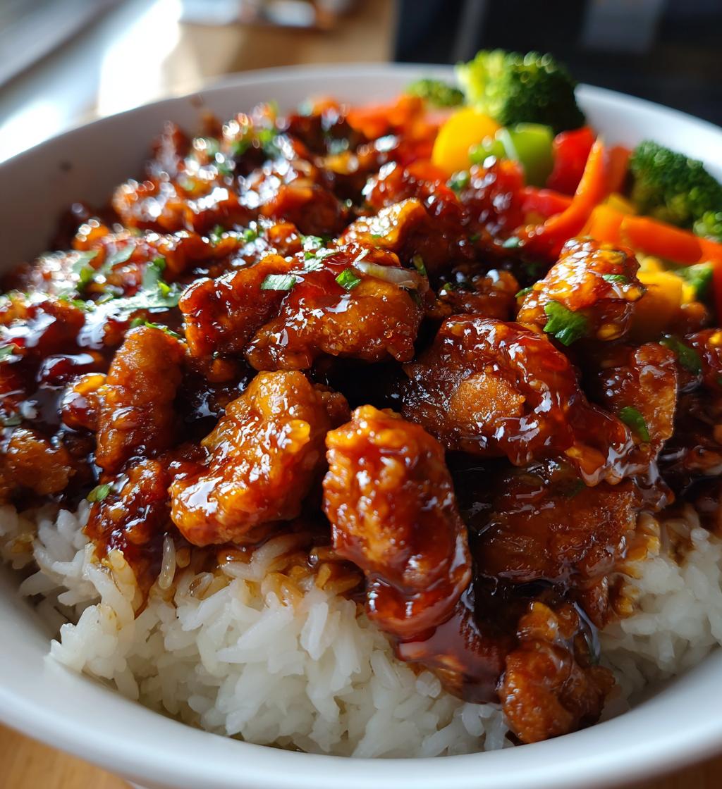 hot honey chicken bowl recipe