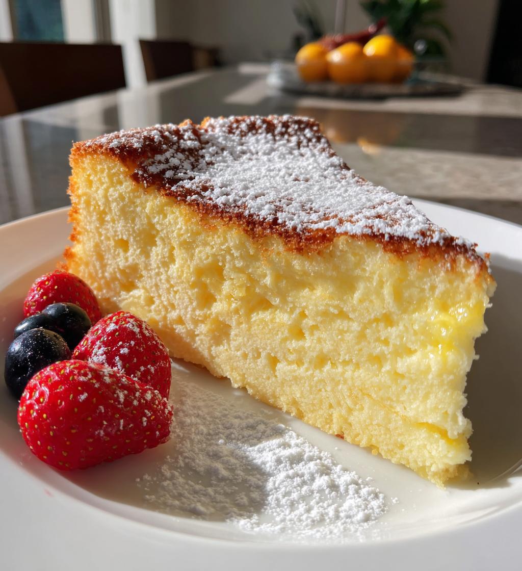 italian grandmas lemon custard cake classic recipe - detail 1