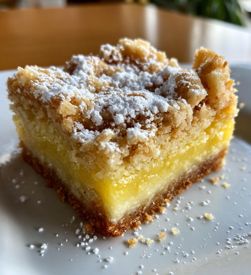 lemon crumb bars delightful dessert recipe - detail 1