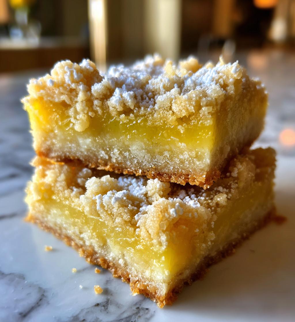 lemon crumb bars delightful dessert recipe