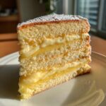 lemon custard cloud cake soft layers silky filling