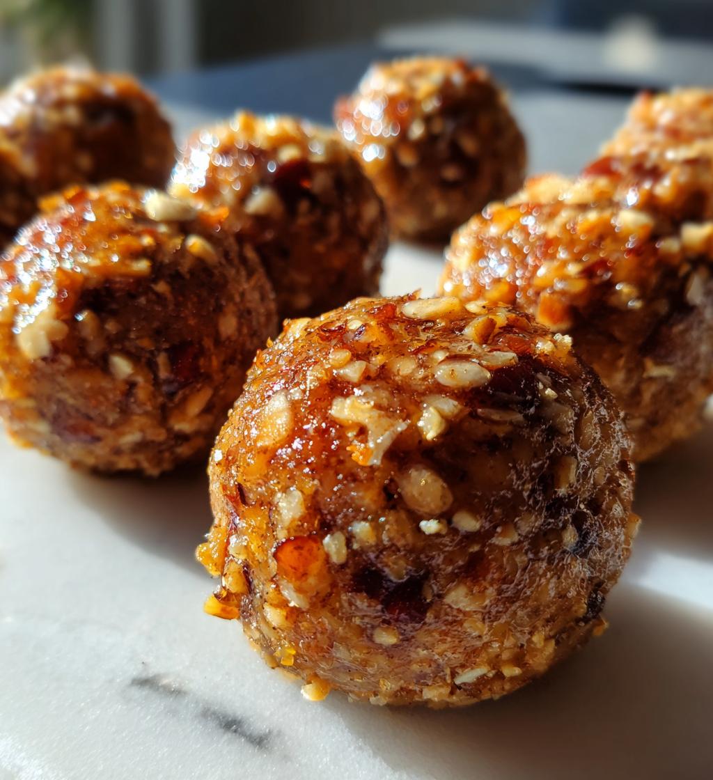 no bake pecan pie balls easy healthy holiday treats - detail 1