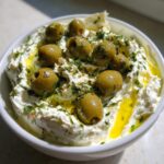 olive lovers dream dip creamy feta green olive spread