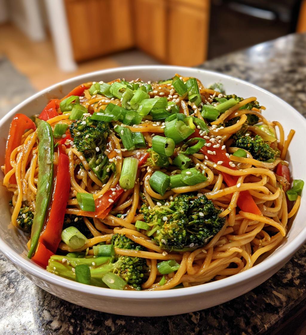 one pot teriyaki noodles recipe quick flavorful dinner - detail 1