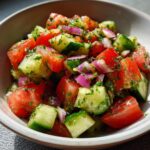 refreshing cucumber tomato salad recipe summer delight