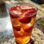 strawberry sweet tea refreshing summer recipe