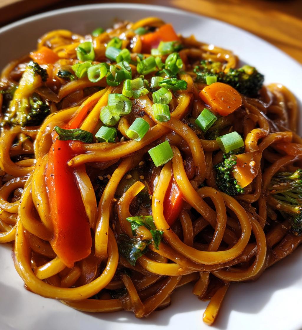 Black Pepper Udon - detail 1