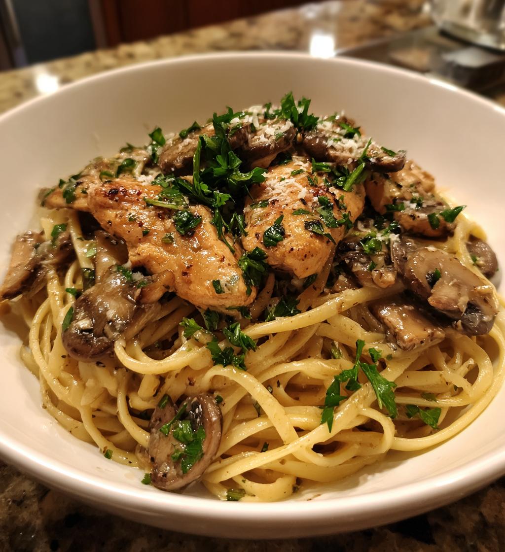 Chicken Marsala Pasta - detail 1