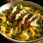 Chicken with Buttered Noodles