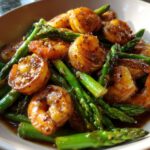 Easy, Healthy Shrimp and Asparagus Stir Fry