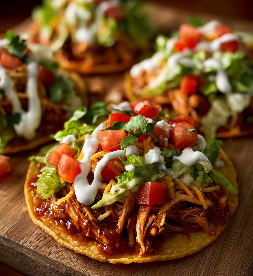 bbq chicken tostadas