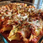 beef stuffed shells with creamy ricotta filling