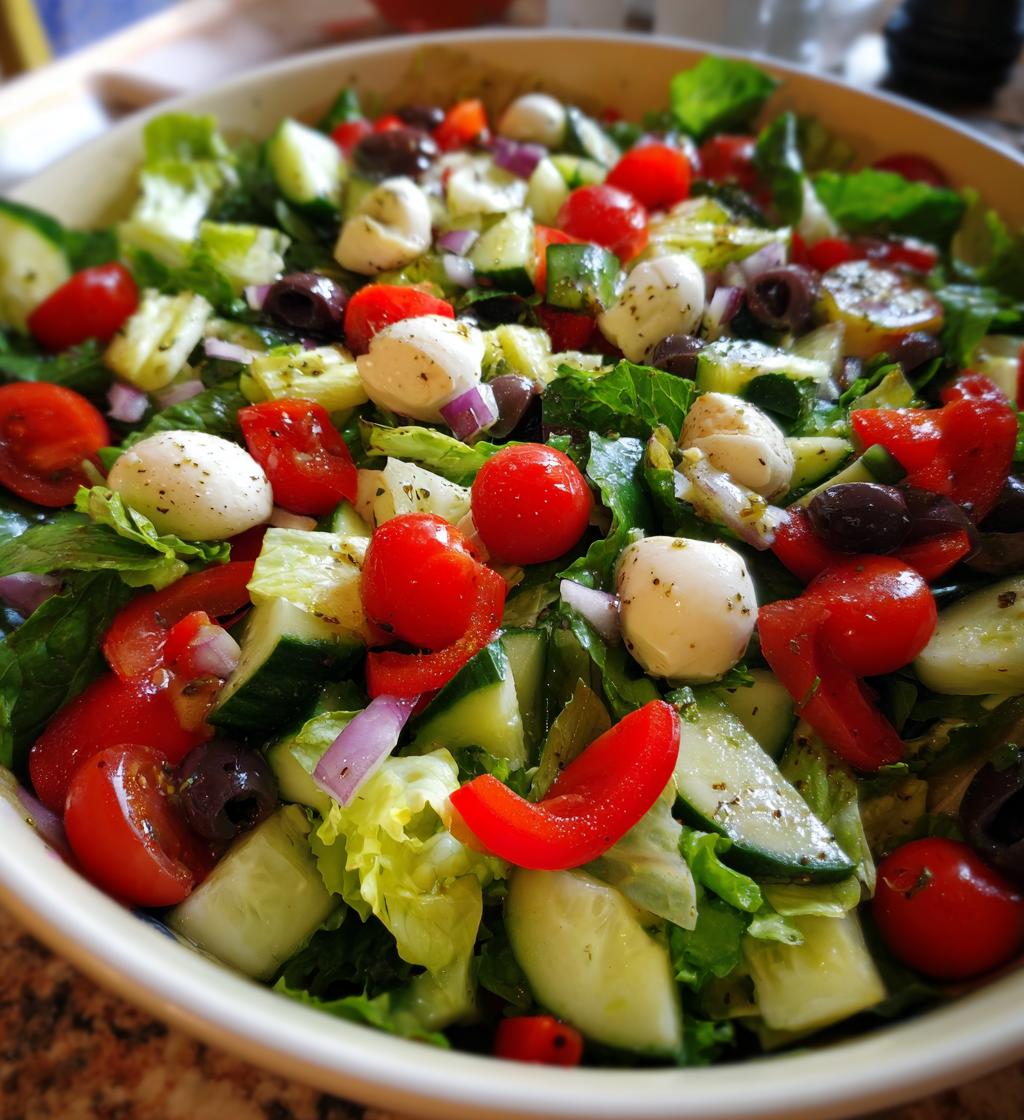 big classic italian salad - detail 1