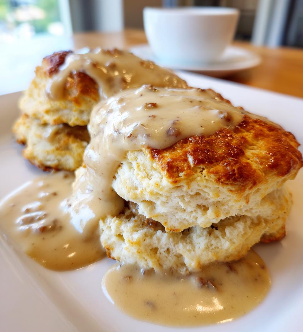 biscuits and gravy - detail 1