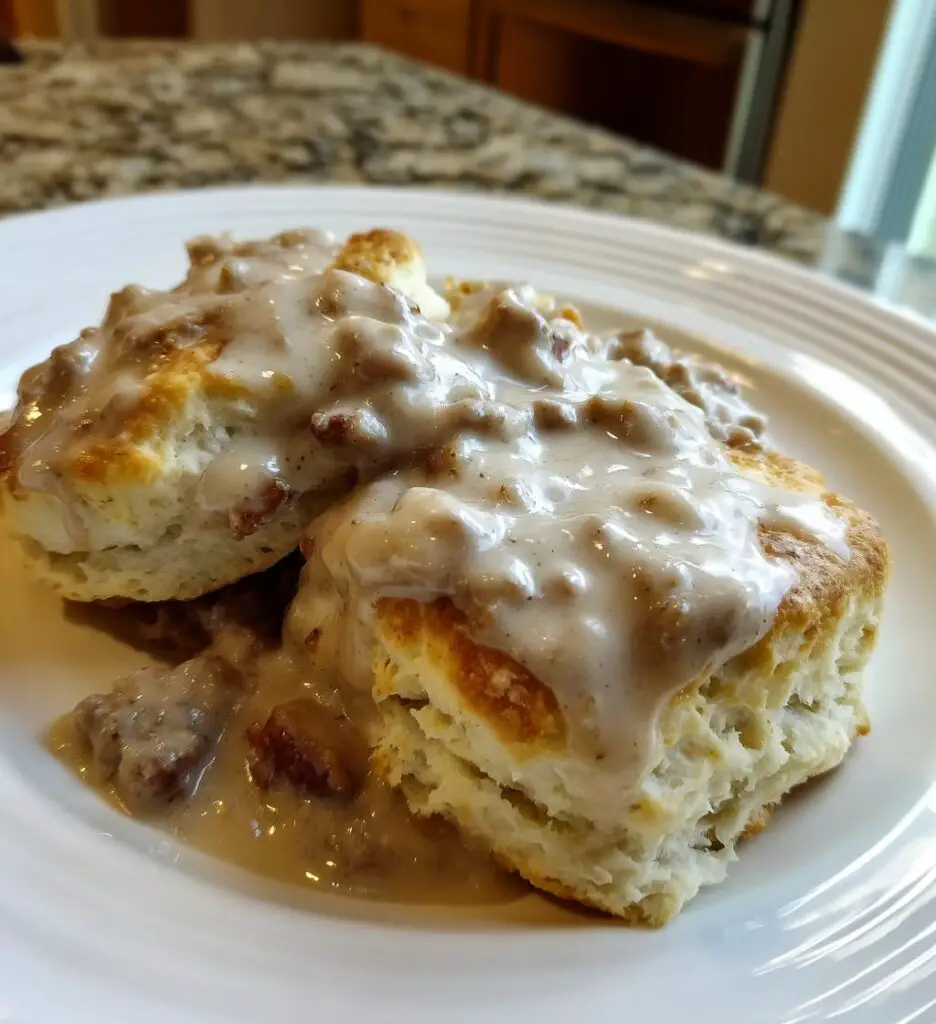 biscuits and gravy