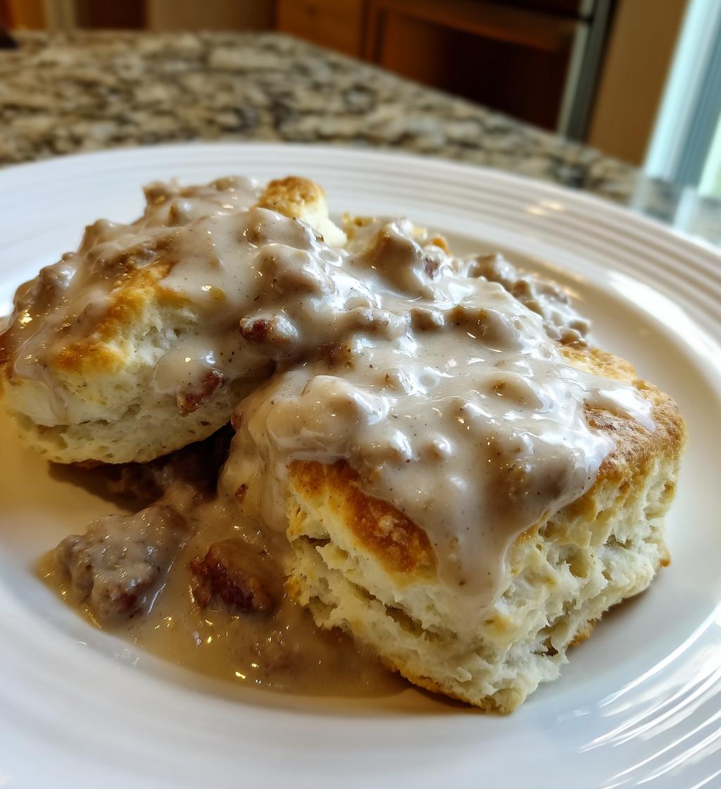 biscuits and gravy