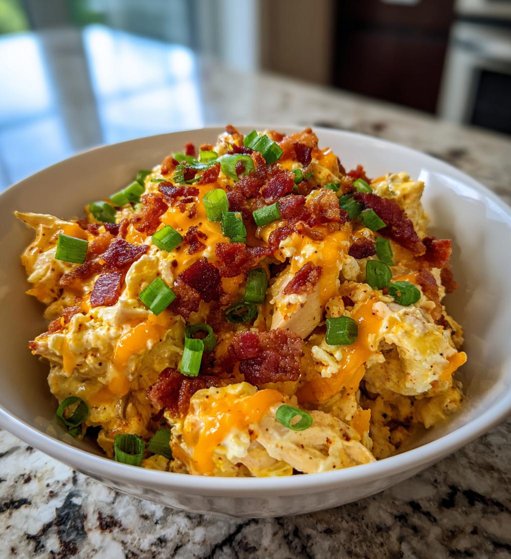 carnivore loaded chicken salad - detail 1