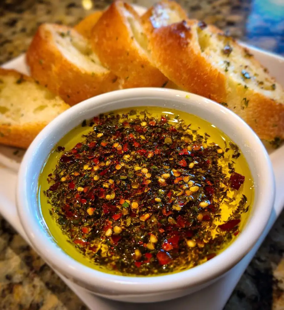 carrabbas bread dipping oil