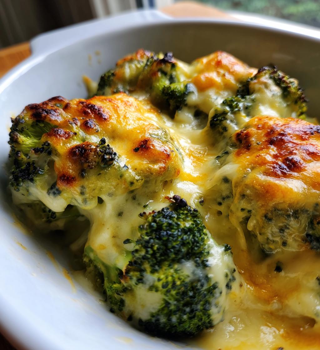 cheesy broccoli