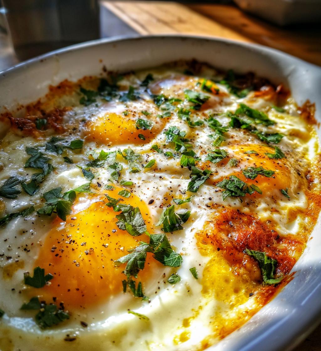 chef johns baked eggs