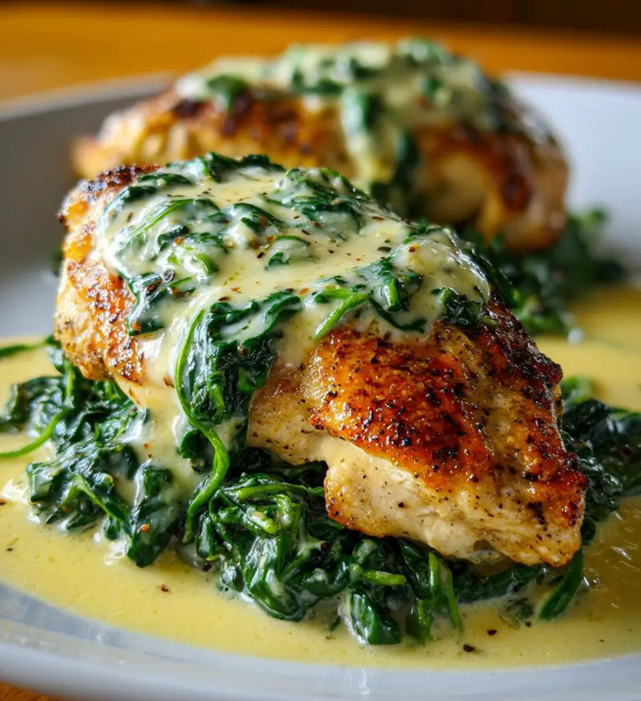 chicken florentine style
