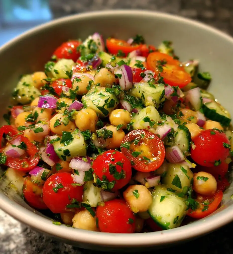 chickpea salad recipe