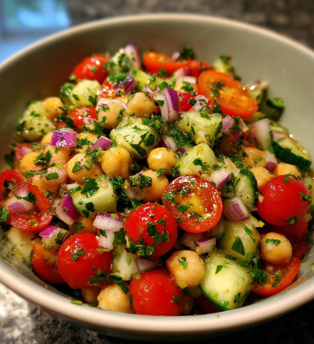 chickpea salad recipe