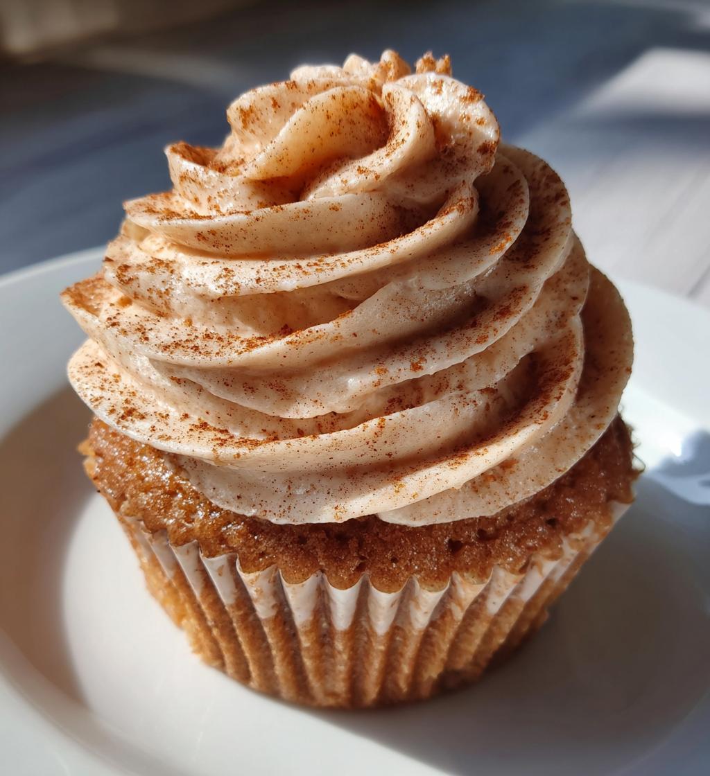 cinnamon buttercream frosting - detail 1