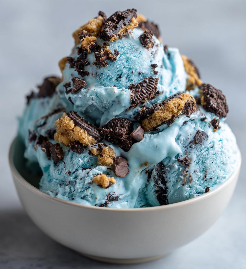 cookie monster ice cream