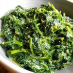creamed spinach