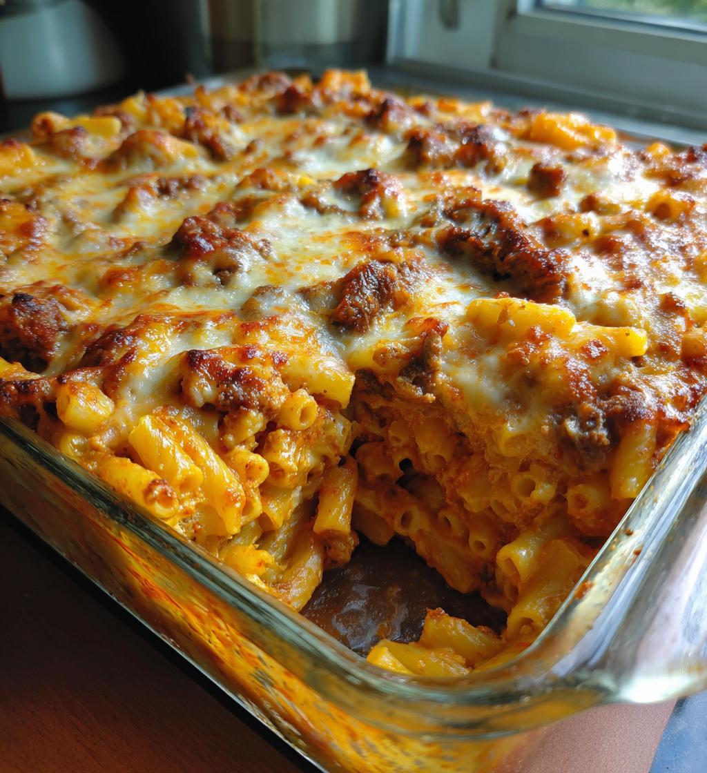 creamy honey buffalo steak pasta bake spicy cheesy irresistible