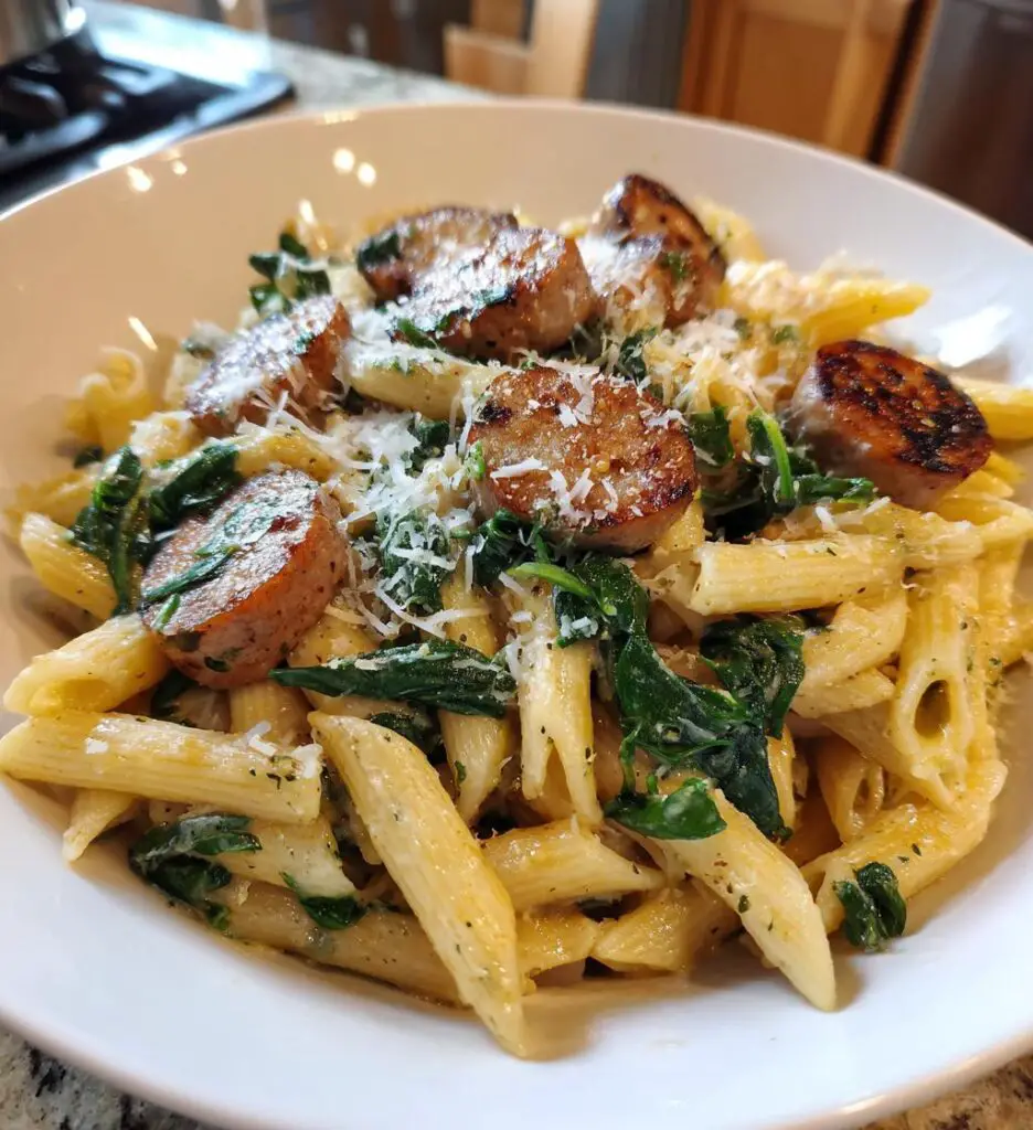 creamy italian sausage pasta recipe