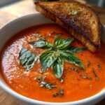 creamy roasted garlic tomato soup