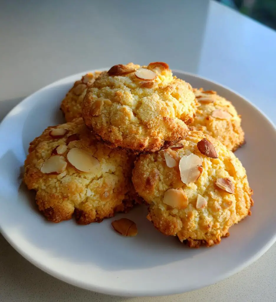 crispy almond cookies