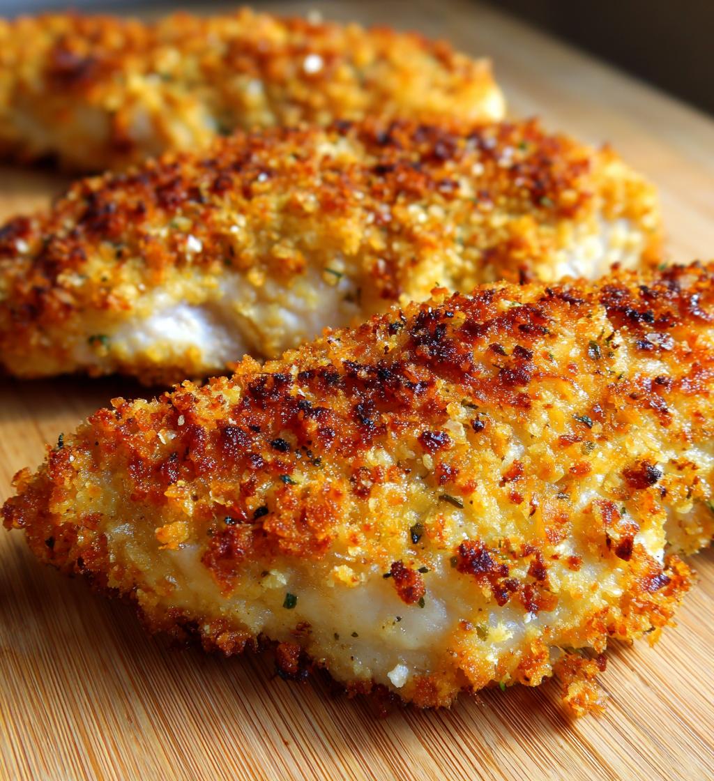 crispy cheddar chicken - detail 1