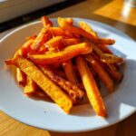 crispy oven baked sweet potato fries
