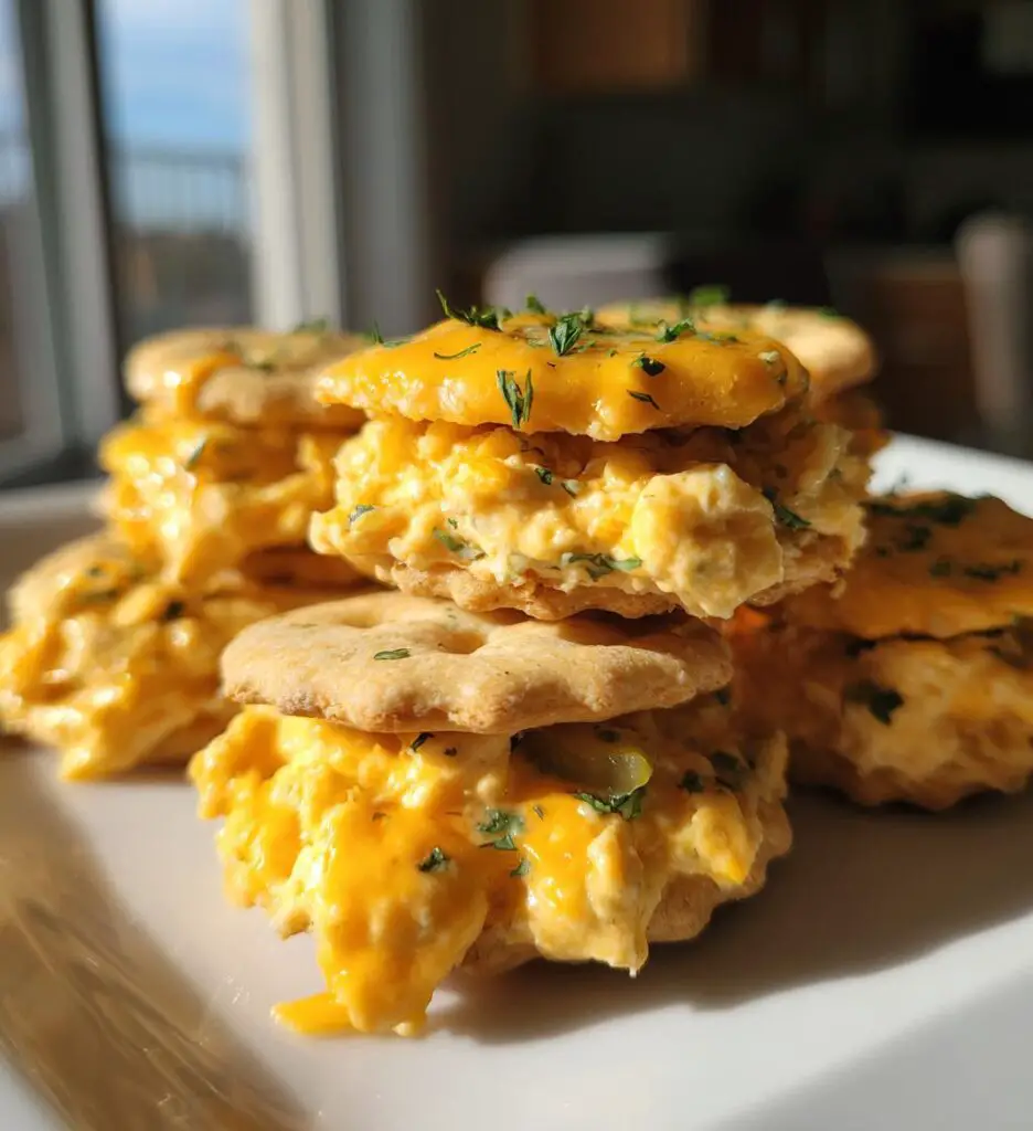 dill pickle cheese ritz bites